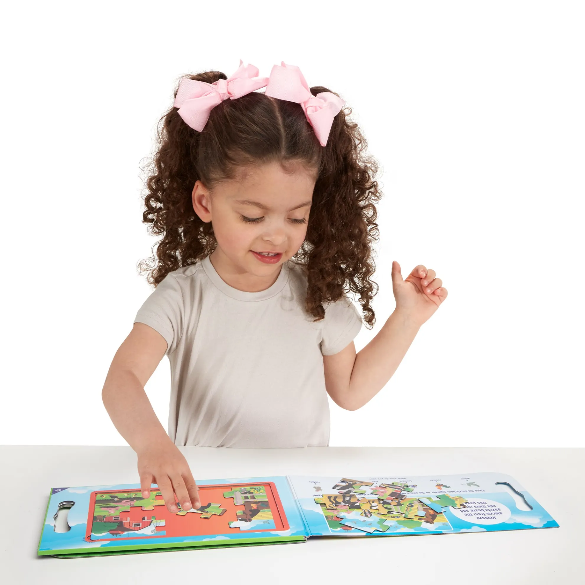 Take-Along Magnetic Jigsaw Puzzles – On the Farm