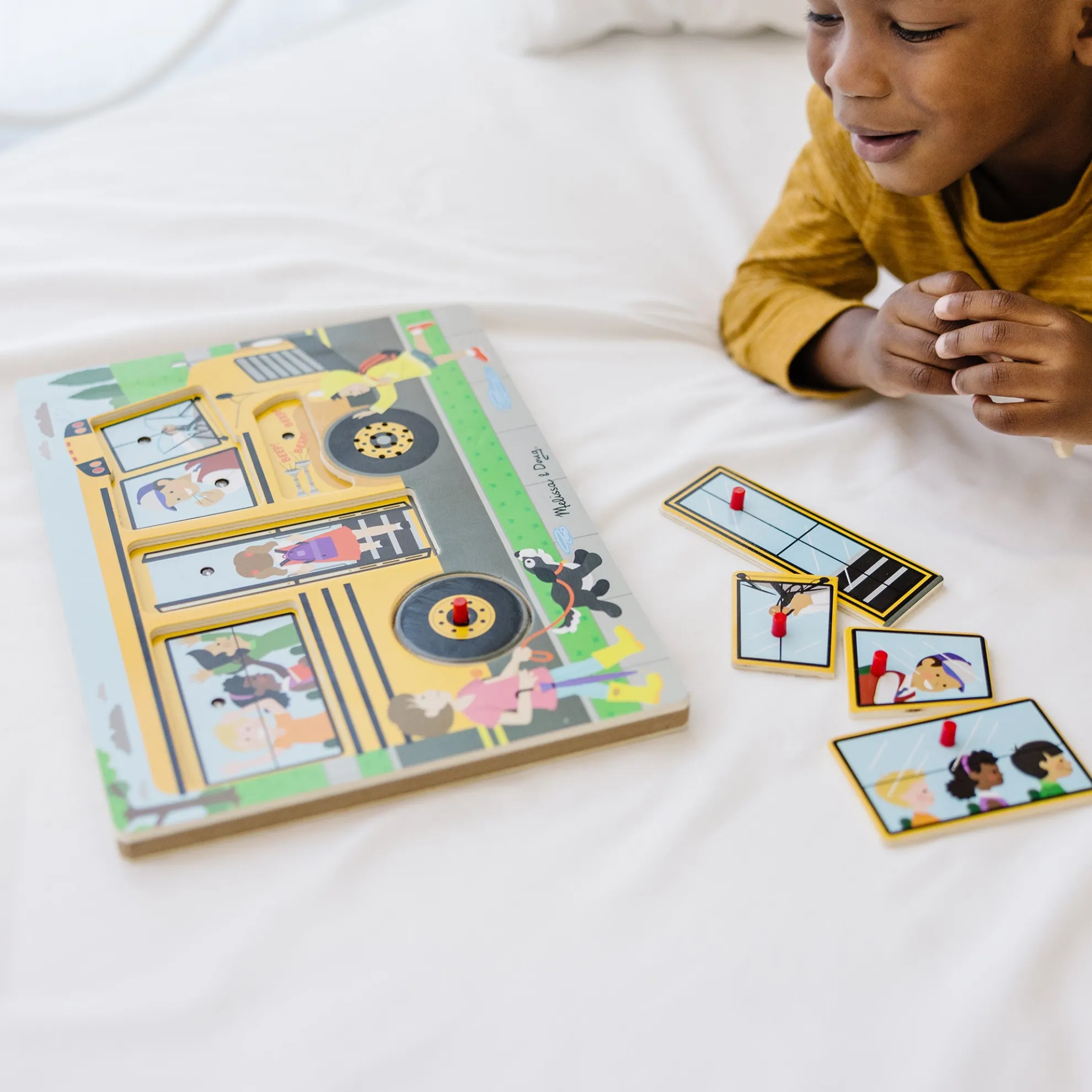 The Wheels on the Bus Song Puzzle - 6 Pieces