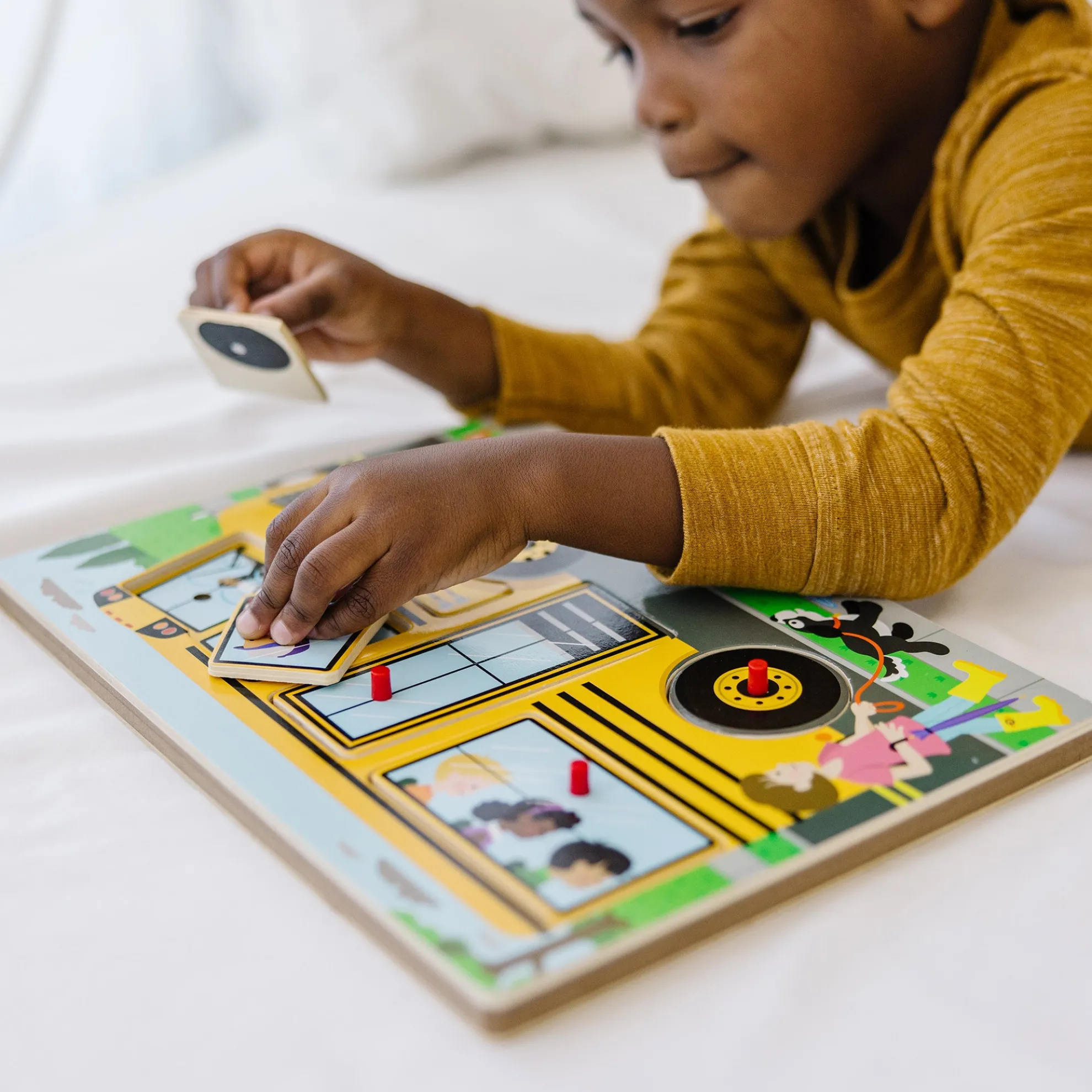 The Wheels on the Bus Song Puzzle - 6 Pieces