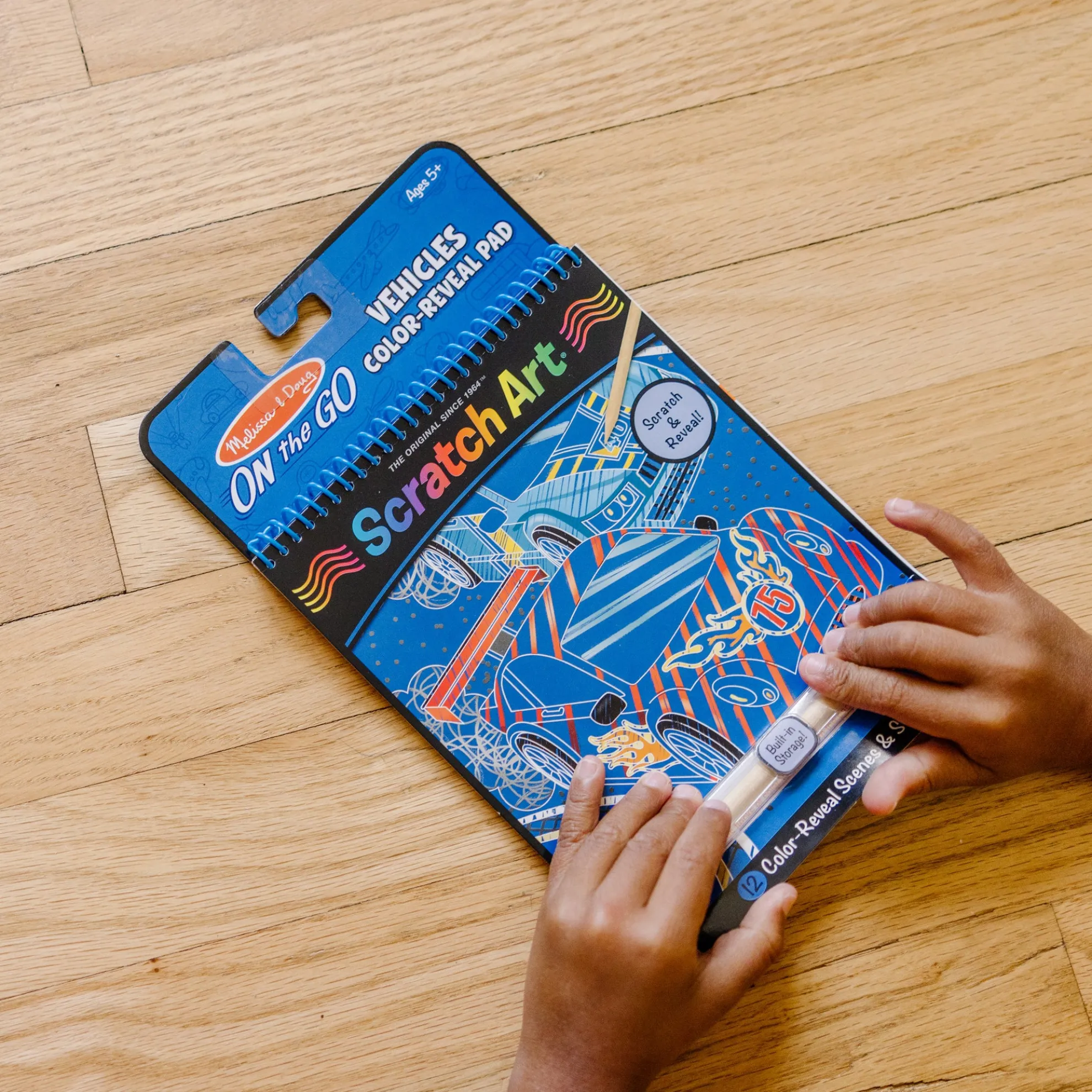 Vehicles Color-Reveal Pad