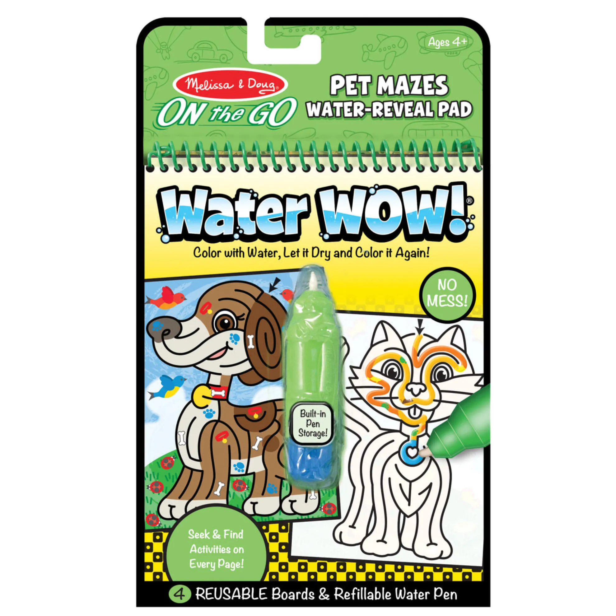 Water Wow! Pet Mazes - On the Go Travel Activity