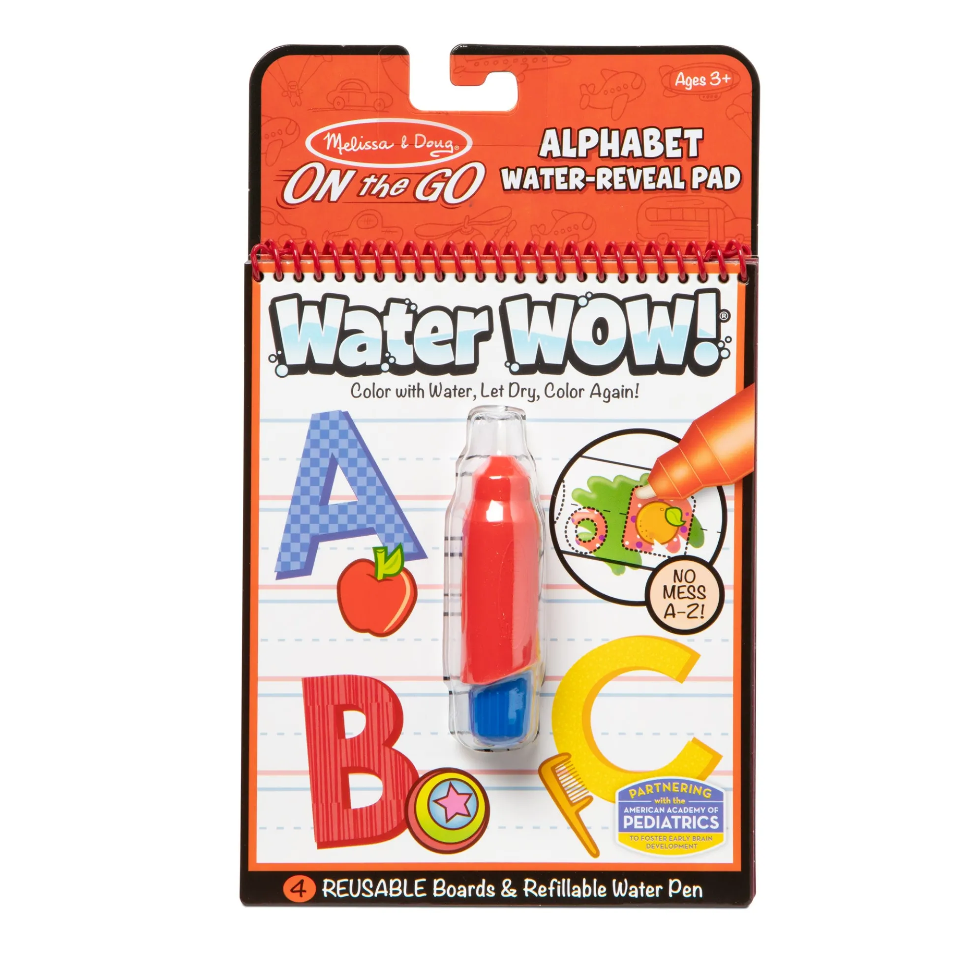 Water Wow! Water-Reveal Activity Pad - Alphabet