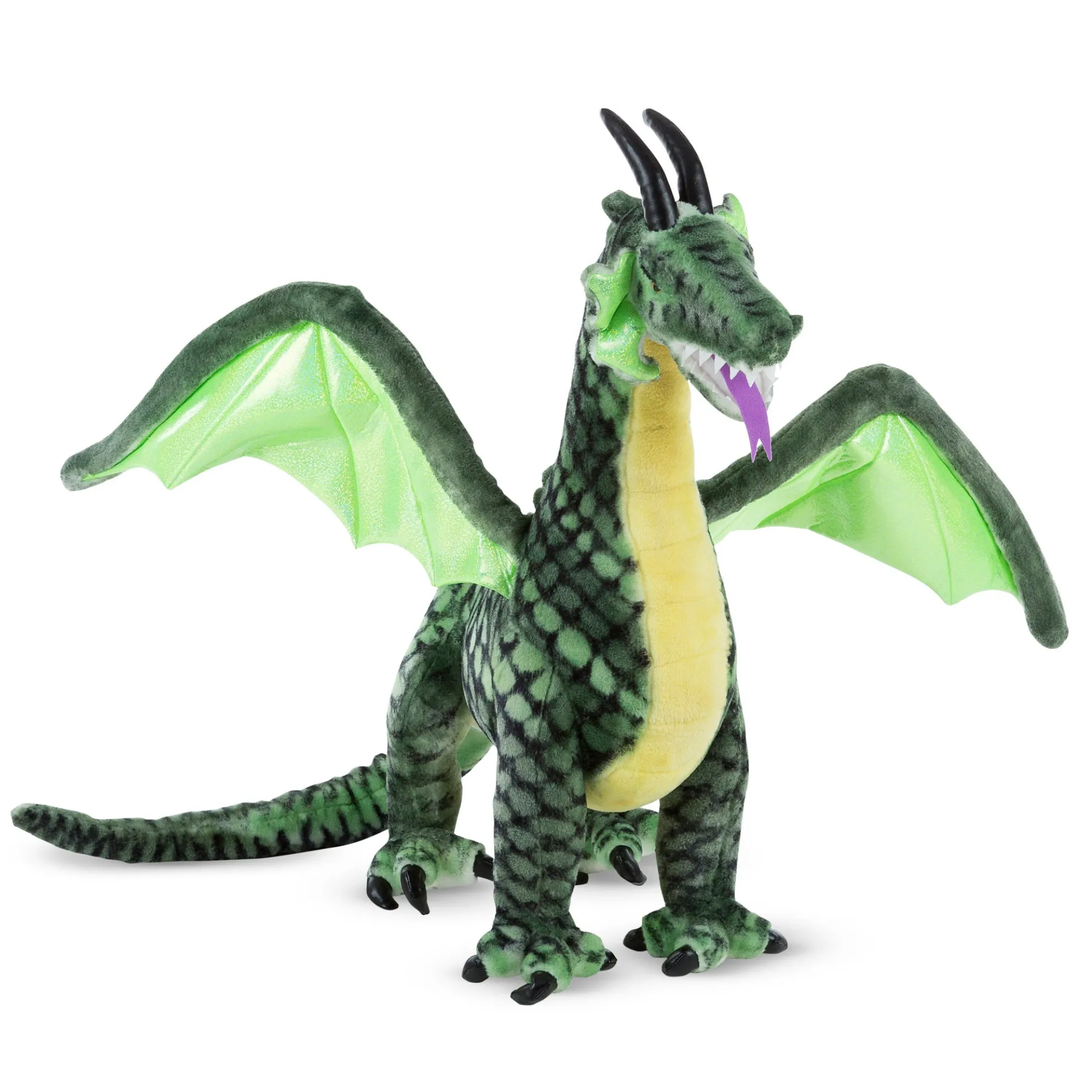 Winged Dragon Lifelike Plush Stuffed Animal