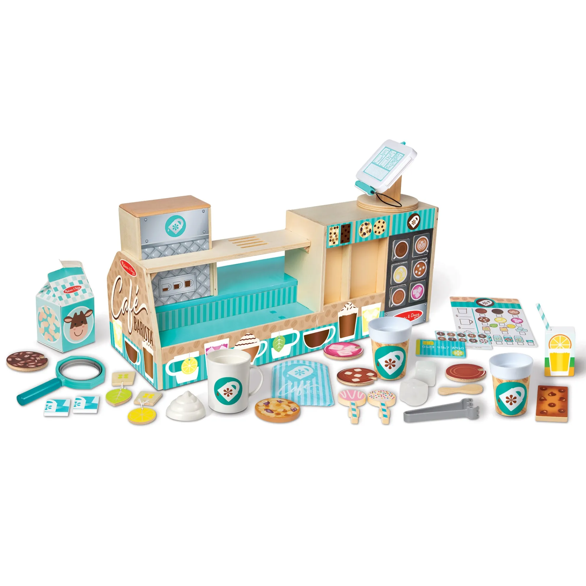 Wooden Cafe Barista Coffee Shop