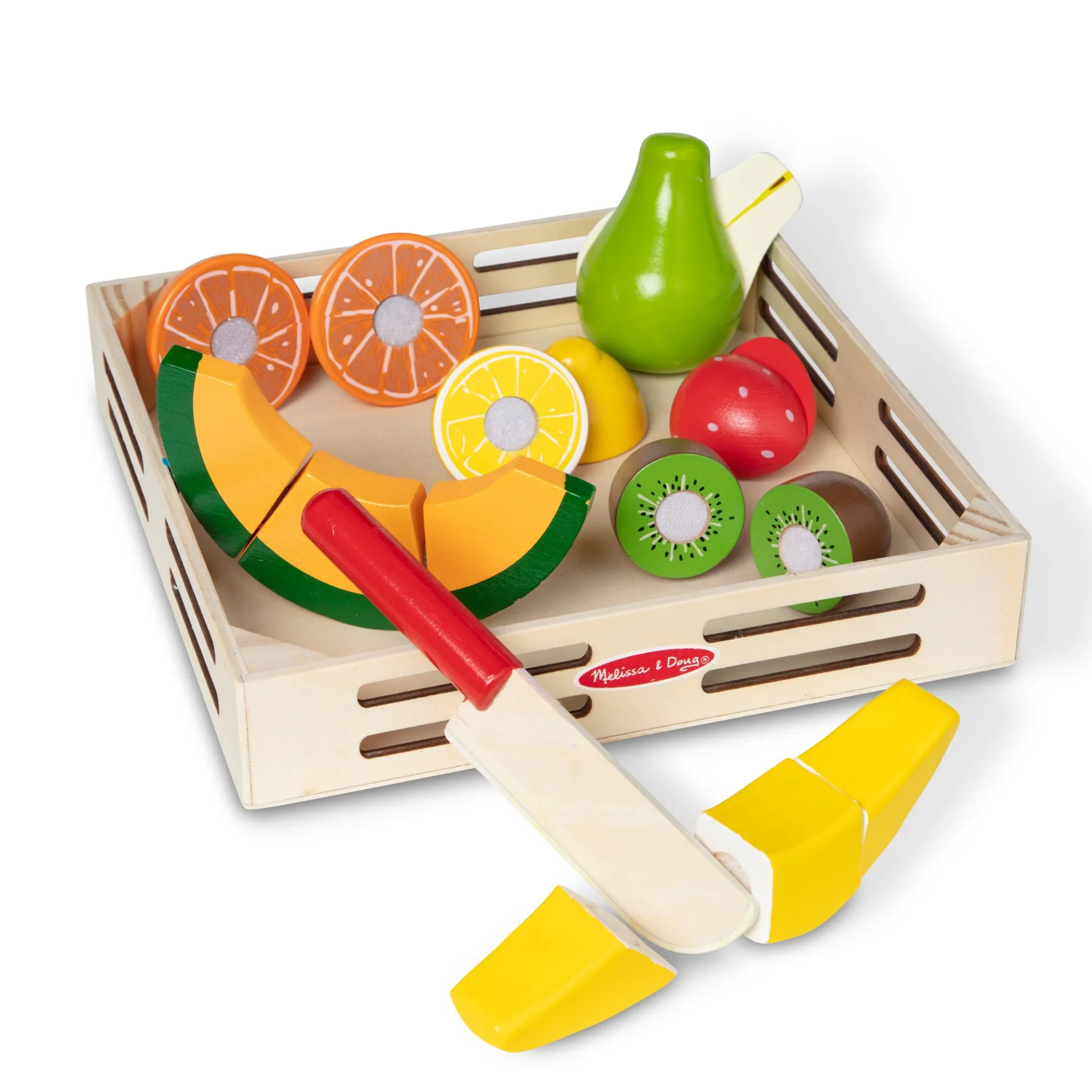 Wooden Cutting Fruit Play Food