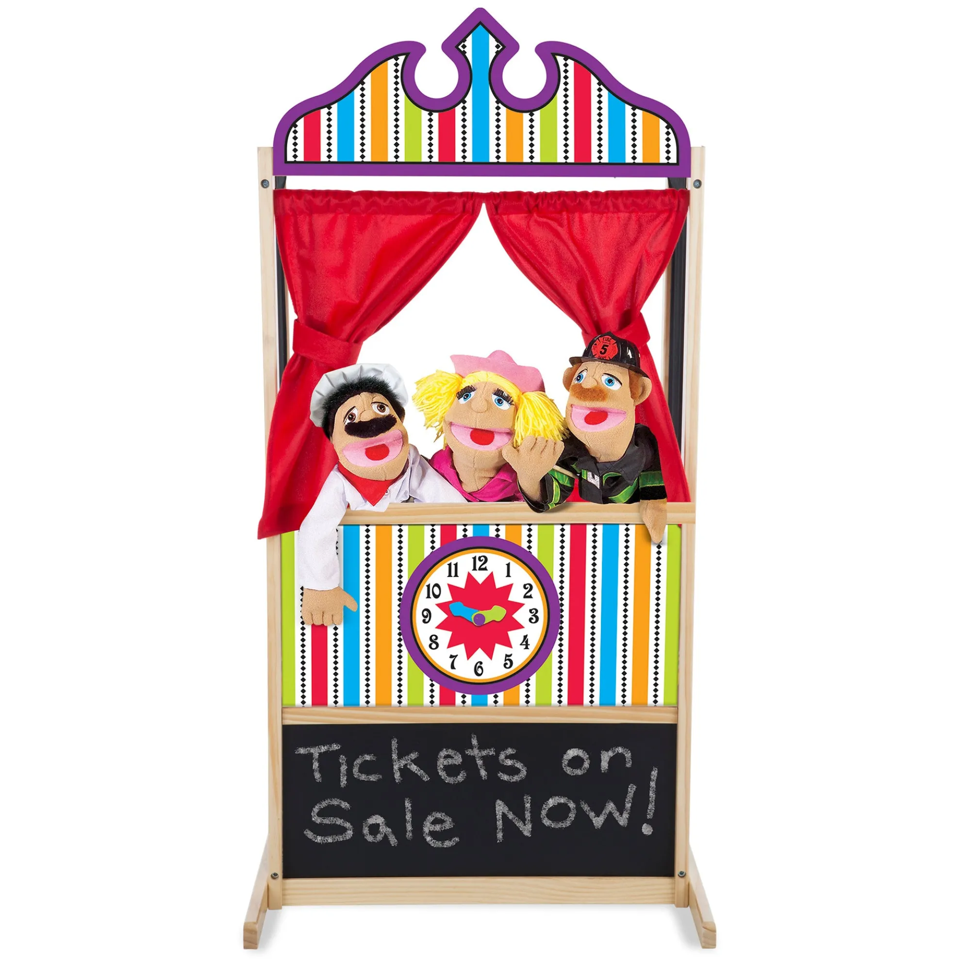 Wooden Deluxe Puppet Theater