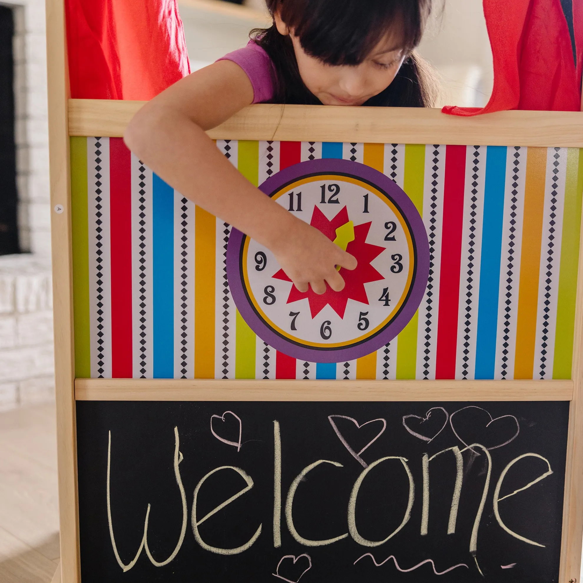 Wooden Deluxe Puppet Theater