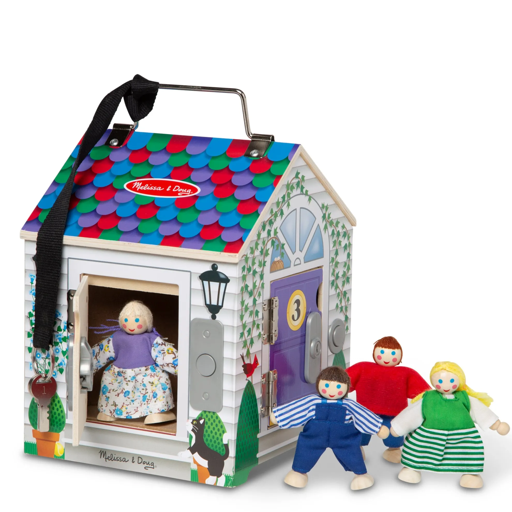 Wooden Doorbell House