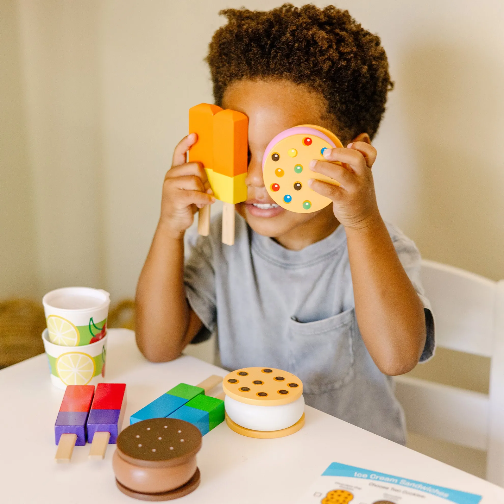 Wooden Frozen Treats Play Set