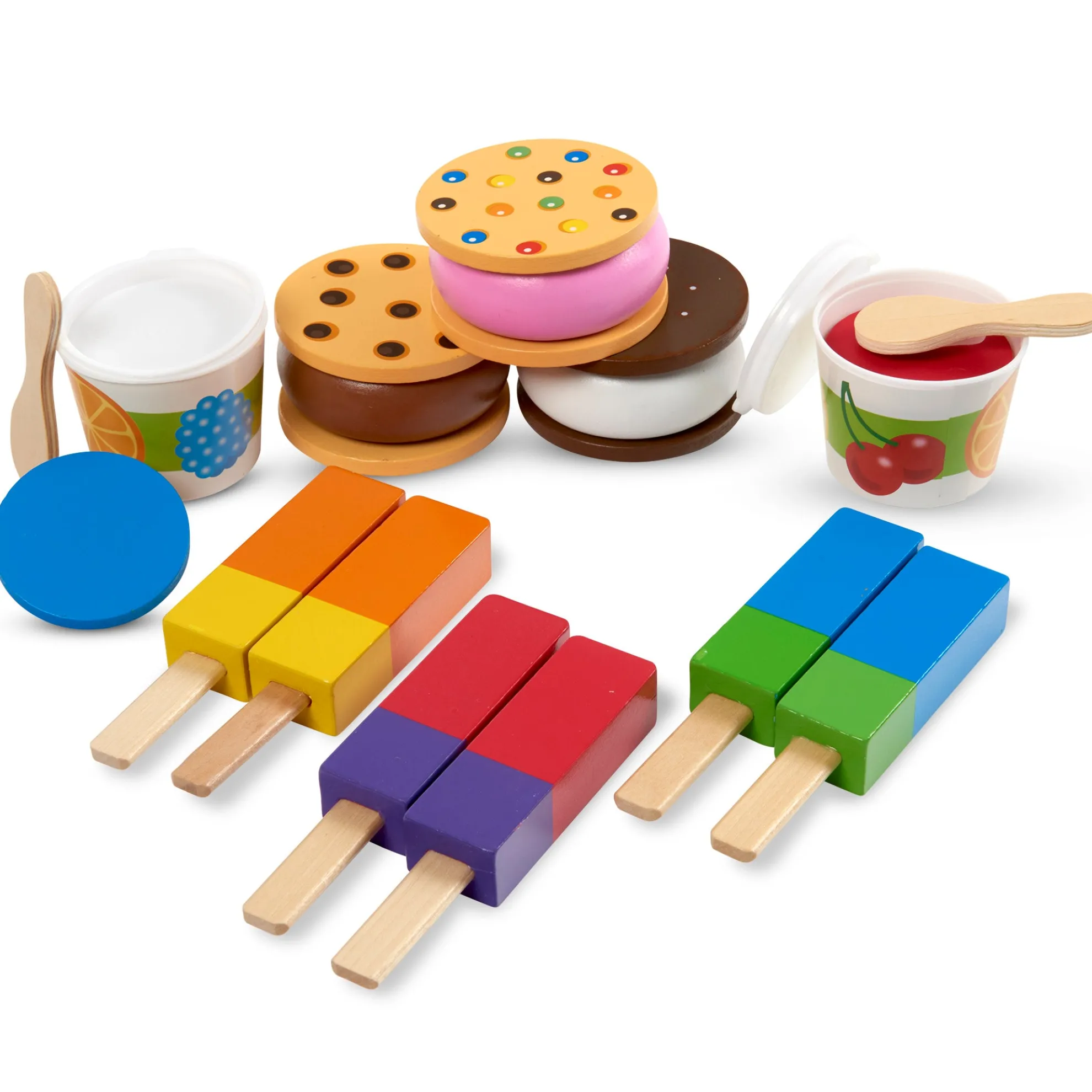 Wooden Frozen Treats Play Set