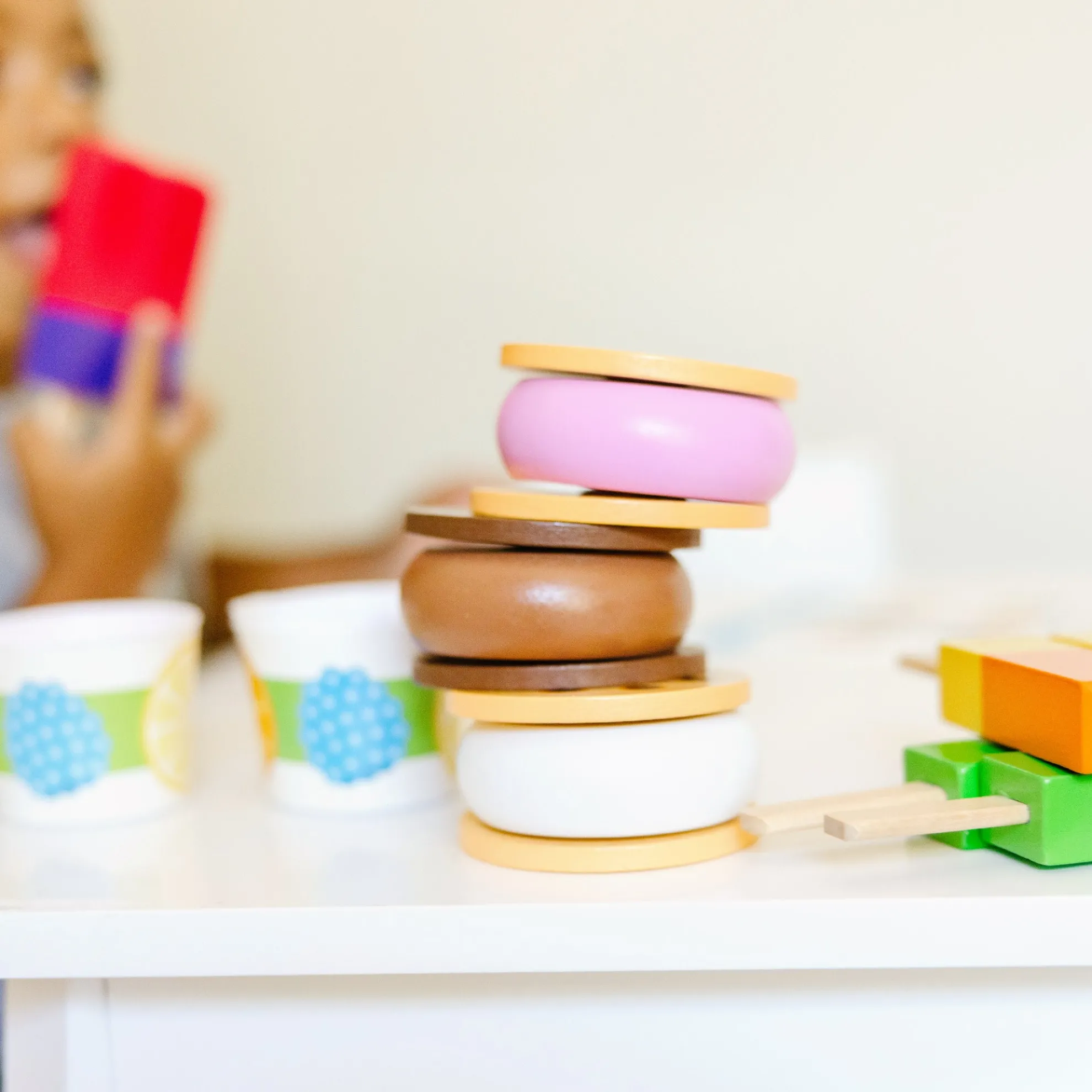 Wooden Frozen Treats Play Set