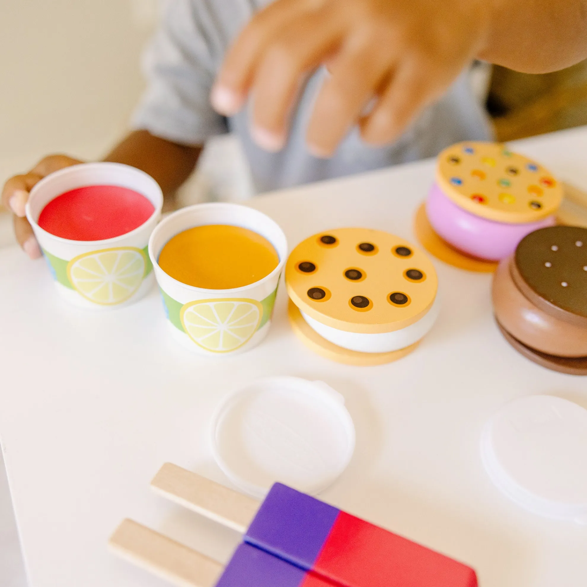 Wooden Frozen Treats Play Set
