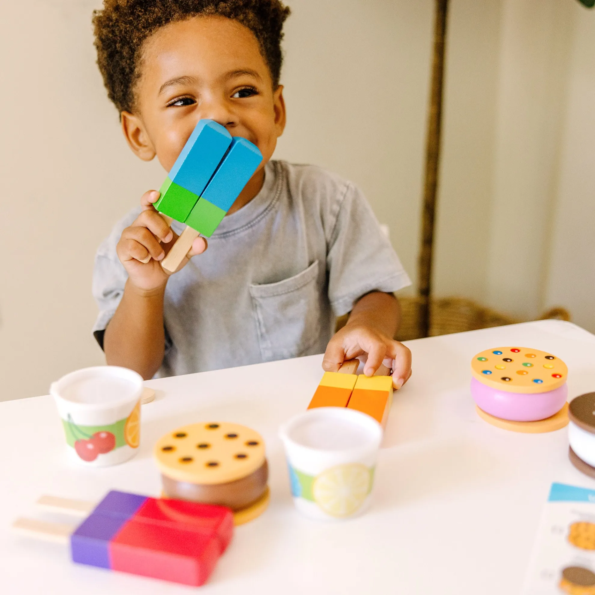 Wooden Frozen Treats Play Set