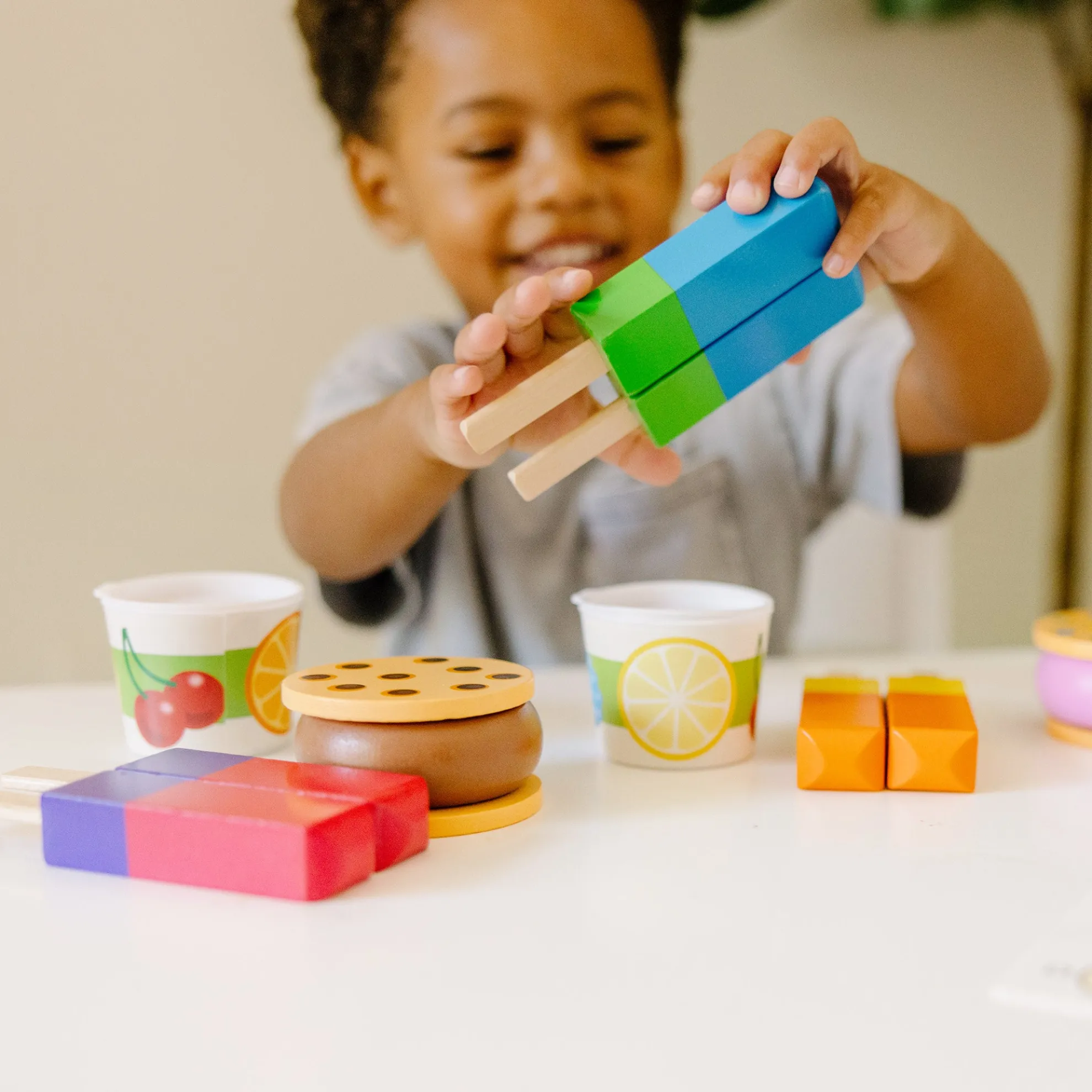 Wooden Frozen Treats Play Set