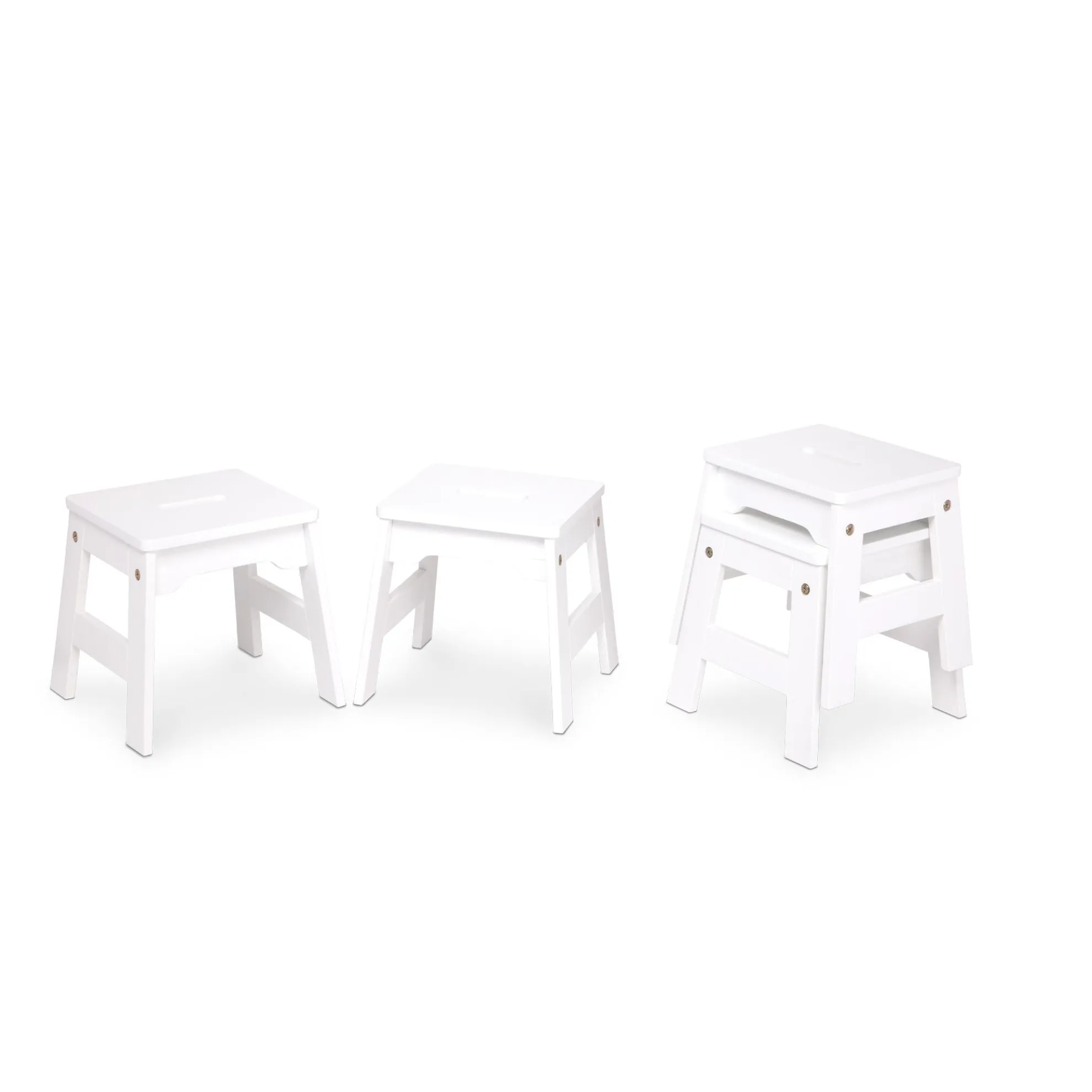 Wooden Stools – Set of 4