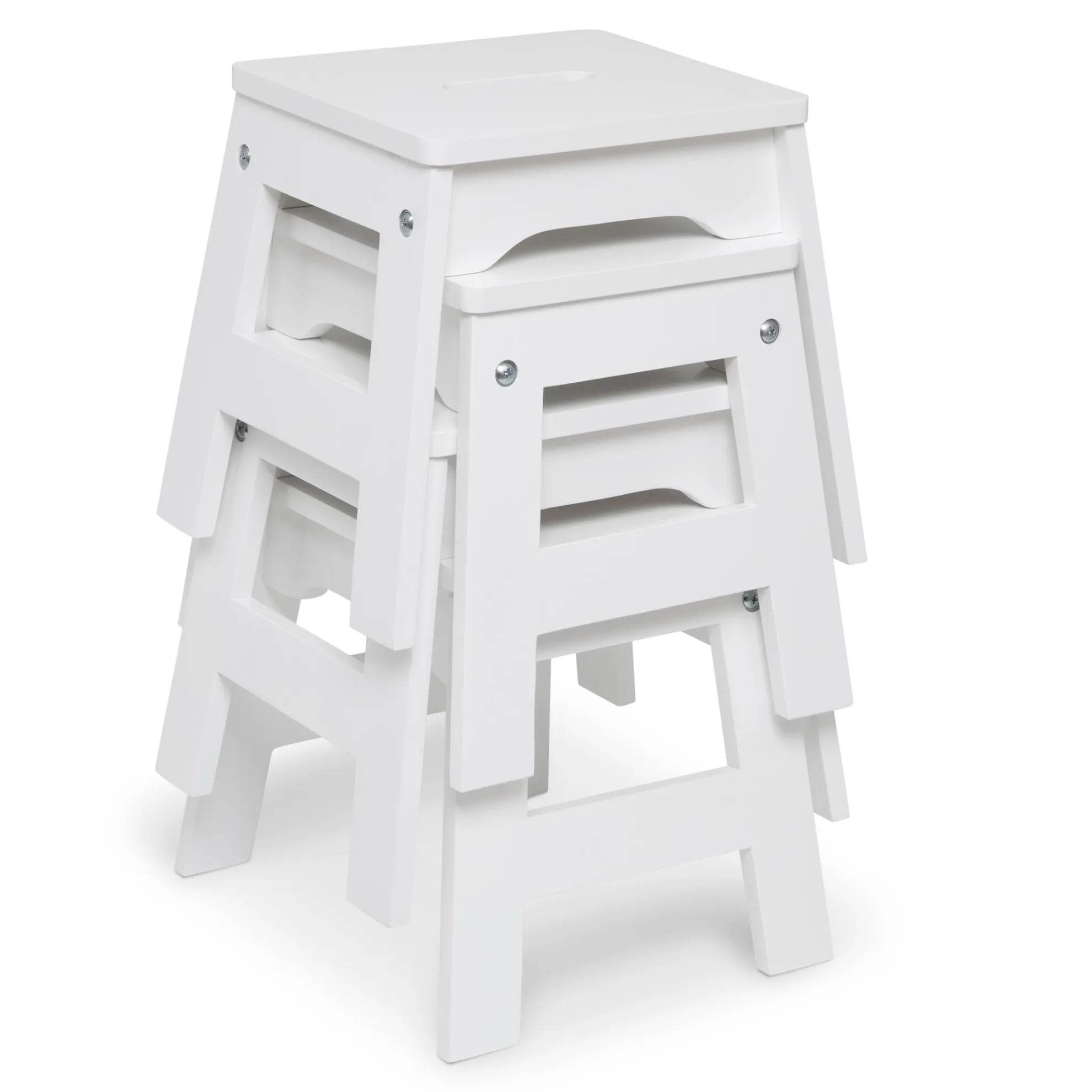 Wooden Stools – Set of 4