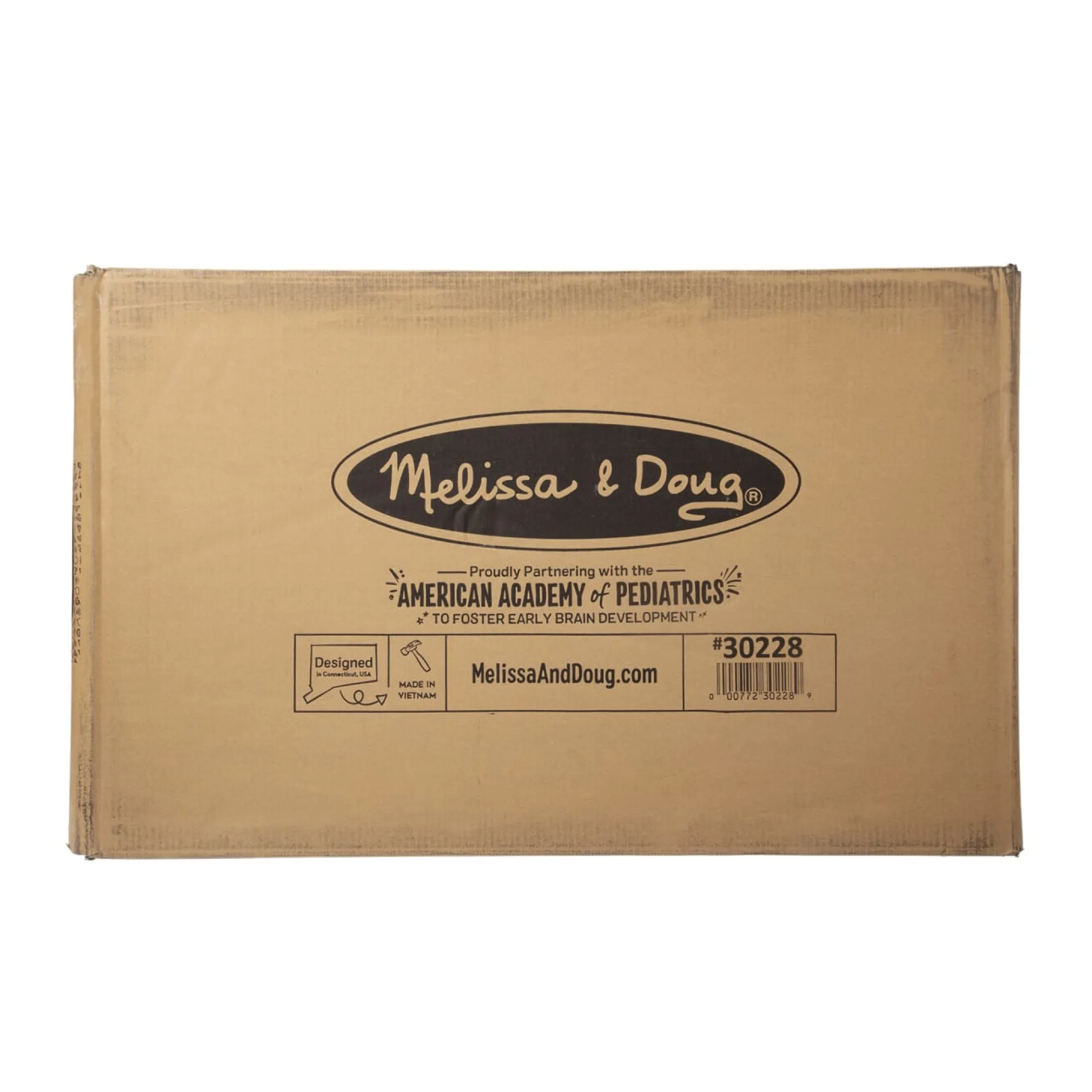 Wooden Toy Chest (White)